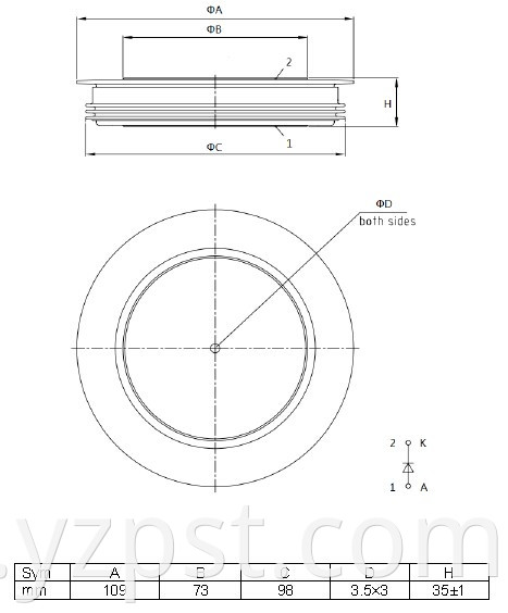 Standard Rectifier 3800V PSTA8801